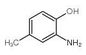 Intermediários de cristal do corante do pó, O amino P Methylphenol CAS 95 84 1